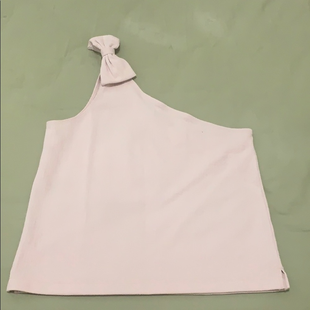 One shoulder blouse